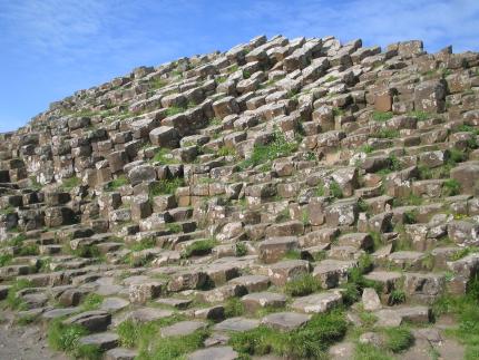 Basaltformationen am Giant's Causeway